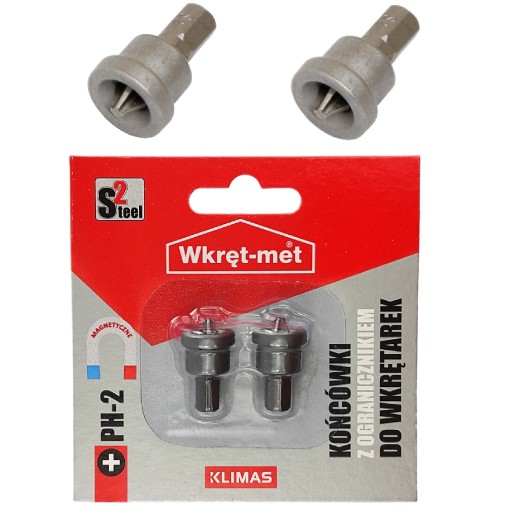 Bity PH-2 s dorazom pre 25mm sadrokartónové dosky 2 ks