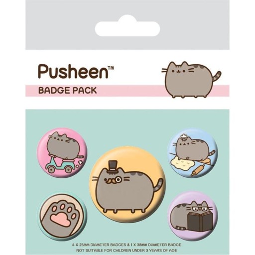 Pusheen Efektný štipec na šaty 5 kusov