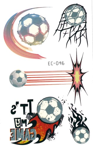Umývateľné tetovanie pre deti BALL EC046