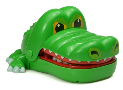 KROKODÝL NA ZRUČNOSTI ZUBNÉHO LEKÁRA