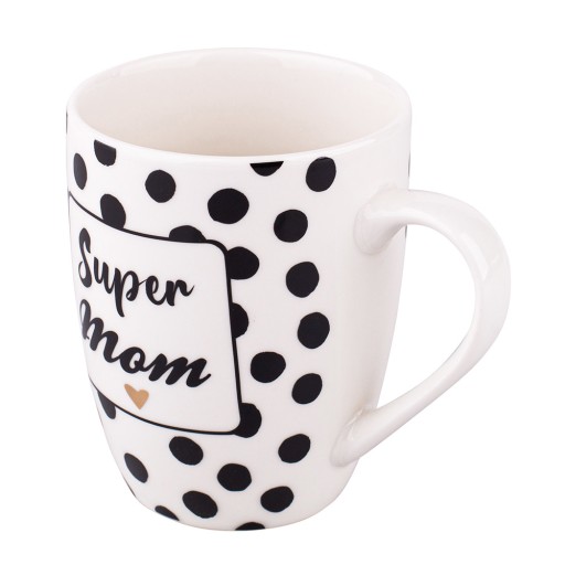 PORCELÁNOVÝ hrnček na kávu PRE MAMIČKU Super mama