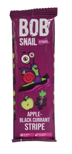 BOB SNAIL jablkovo-ríbezľový snack bez cukru 14g