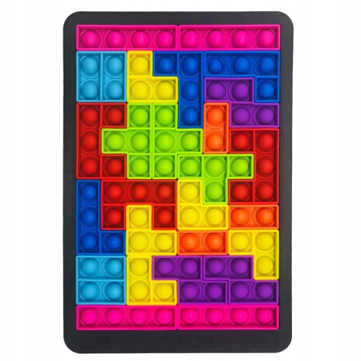 HRAČKA TETRIS POP IT BUBLINY 3V1