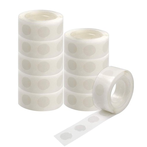 Obojstranné lepiace bodky pre 11mm balóniky, 100 ks