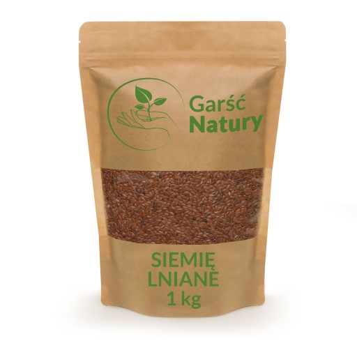 Prírodné ľanové zrná Hnedá PLÁNO 1kg