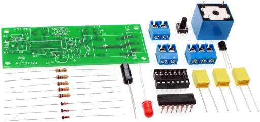 DIY AVT3260 monostabilný vypínač ON/OFF