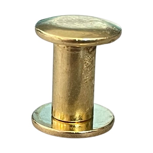 Skrutkové nity Skrutka 10mm Zlatá 5 ks