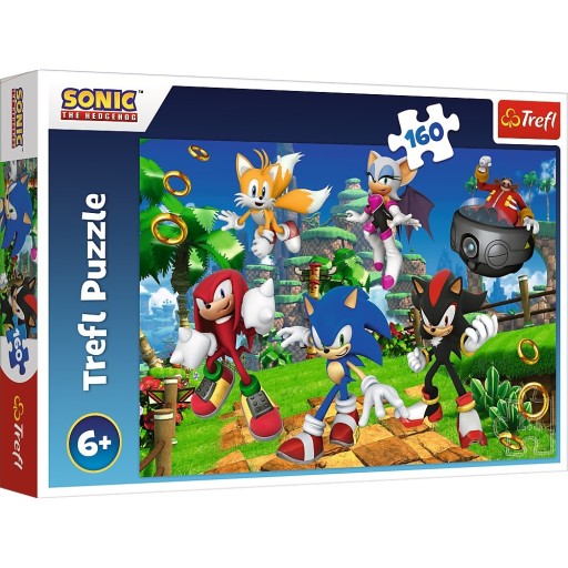 PUZZLE 160 Puzzle pre deti SONIC THE JEDGEHOG AND FRIENDS