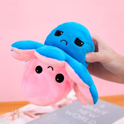 OBOJSTRANNÝ PLYŠOVÝ MASKOT CHOBOTNICE