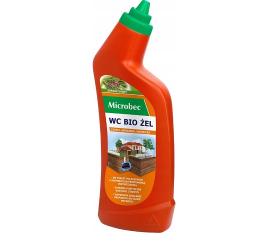 Microbec WC Bio Gel Bros 750ml ORIGINÁL