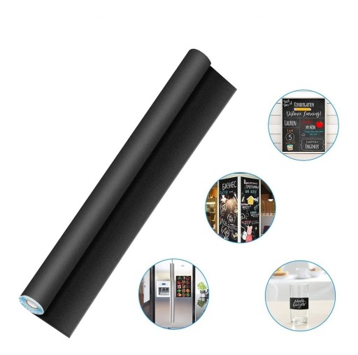 SAMOLEPIACA TABUĽKA PRE DETI NA STENU SET 200x45 + KRIEDA