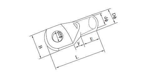 KONEKTOR MEDENÝ PRSTEŇ Cu 25mm2 M6 KONCOVKA 10ks