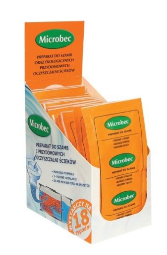 MICROBEC PRÍPRAVOK NA septiky a domové čističky odpadových vôd