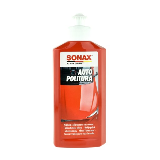 SONAX AUTO-POLISH ODSTRAŇUJE Škrabance A MATNÝ NÁTER