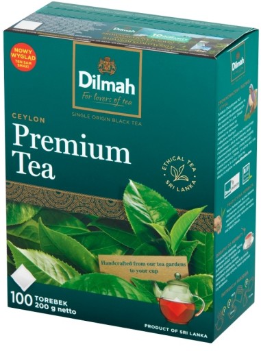 DILMAH CEYLON TEA PREMIUM TEA 100T EX