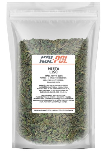 GREENMINT 200g List mäty, sušený čaj