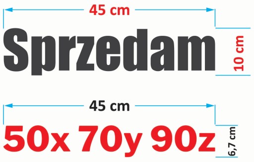 Nálepky VLASTNÝ TEXT Ľubovoľný text 45cm