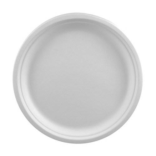 EKO tanier z dužiny cukrovej trstiny, 17 cm, 50 ks