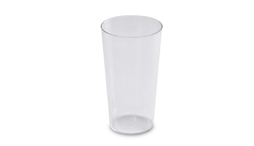 MINI POHÁRKY A POHÁR VER10C 90ml (20) ČERVENÝ PLAST