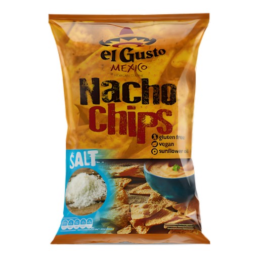 Que.Nachos solené gm 180g
