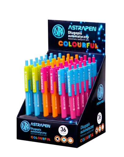 ASTRAPEN AUTOMATICKÉ GULIČKOVÉ PERO, MODRÁ NÁPLŇ