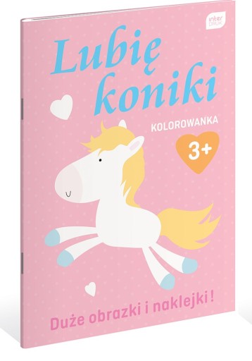 Omaľovánka A4 s nálepkami MÁM RÁD