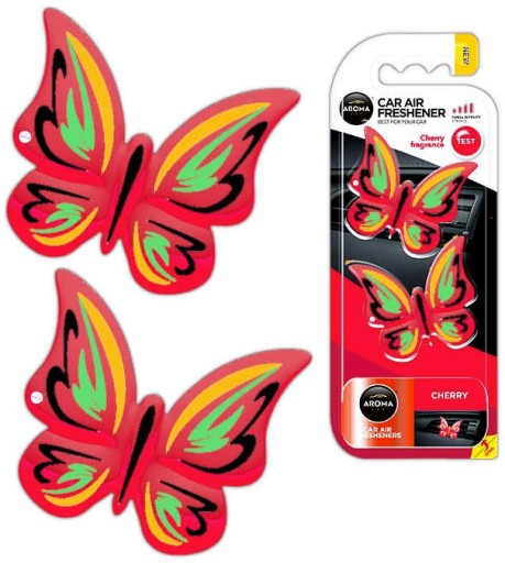 2x VÔŇA BUTERFLY VÔŇA VZDUCHU ČEREŠŇA