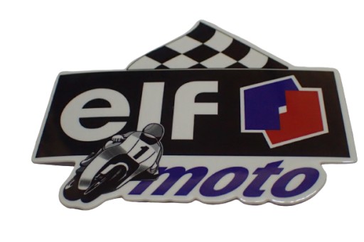 NÁLEPKA ELF MOTO RACING NÁLEPKA 8 x 6,7 cm