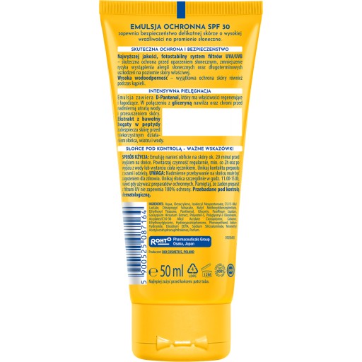 Dax Sun emulzia na tvár a telo SPF 30 TRAVEL