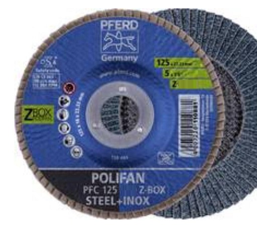 PFERD KLAPKOVÝ DISK ZIRKÓN 125 GR. 60