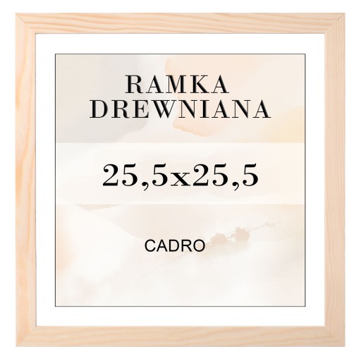 RÁM 25,5x25,5 NA DIAMANTOVÉ VÝŠÍVKY 30x30 cm diamantová maľba borovica