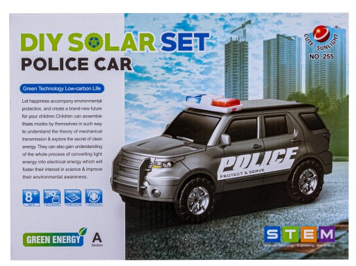 SOLAR SET solárna hračka POLICAJNÉ AUTO