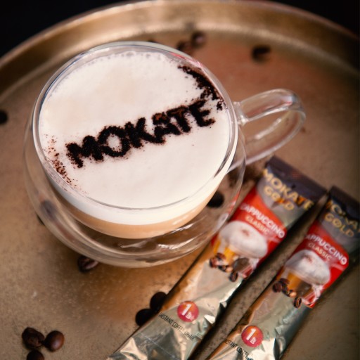 Lahodná káva Cappuccino bez instantného mokate Classic Gold