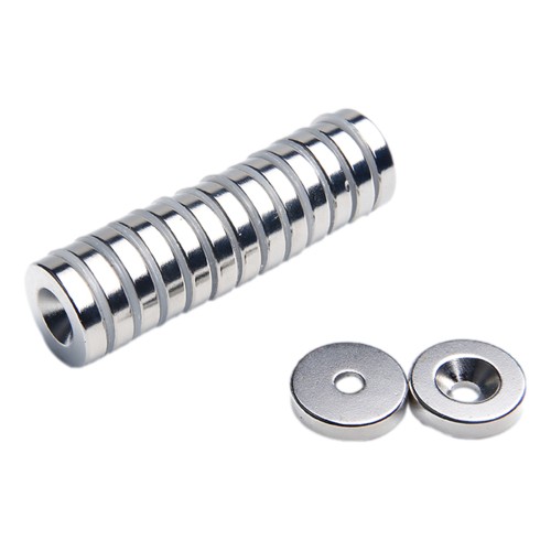 Magnet Hrudník MP 18x(9,5x4,5)x4 N38 na skrutk