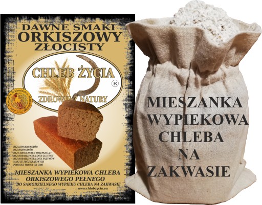 ZMES NA PEČENIE CHLEBA ŽIVOTA PALUDOVÁ ZLATÁ 1,00 kg