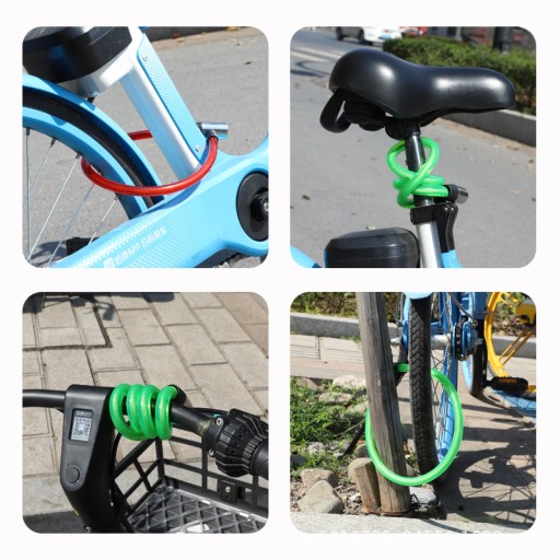 BEZPEČNOSTNÝ ZÁMEK BICYKLA ZÁMOK BICYKLA ZÁMKA NA BICYKEL