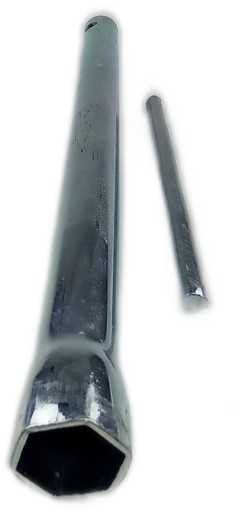 Trubkový kľúč na sviečky 21 mm, dĺžka 300 mm