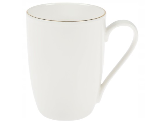 PORCELÁNOVÝ hrnček Ravi ORO porcelán 340 ml GOLD BAND