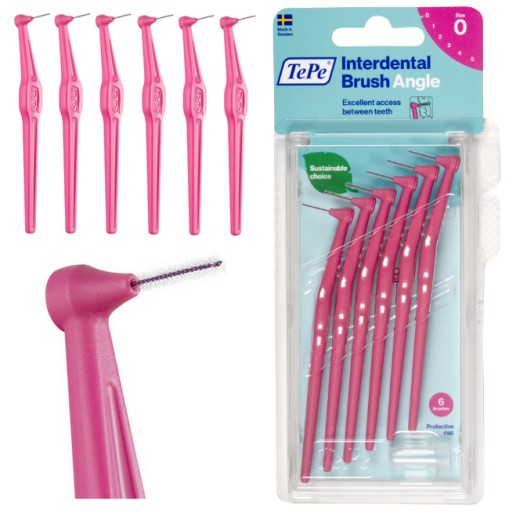 Tepe Angle medzizubné kefky 0,4mm ISO 0 6 ks