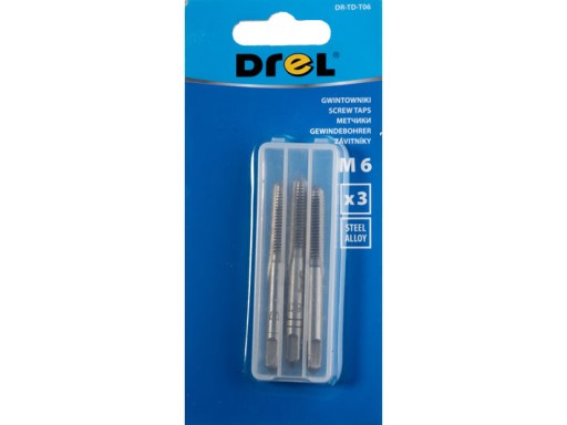 ZÁHONÍKY METRICKÉ 3 ks M6 x 1 mm