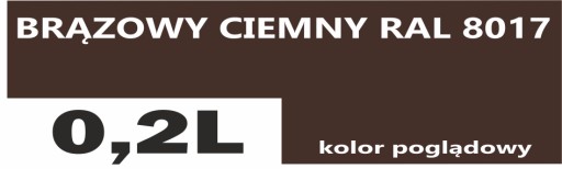 PRO ALKID rýchloschnúci alkydový email 0,2l tmavohnedá RAL 8017