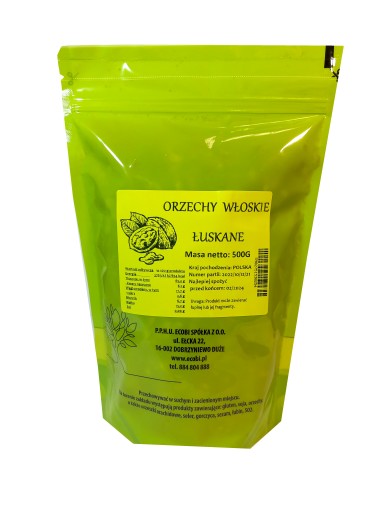Vlašské orechy lúpané 500g POLISH od ECOBI