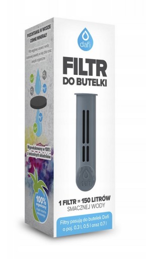 Filter na fľaše Dafi, 1 ks, oceľ