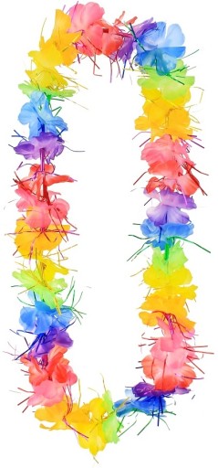 Havajský náhrdelník HAWAII Colorful Aloha Flowers