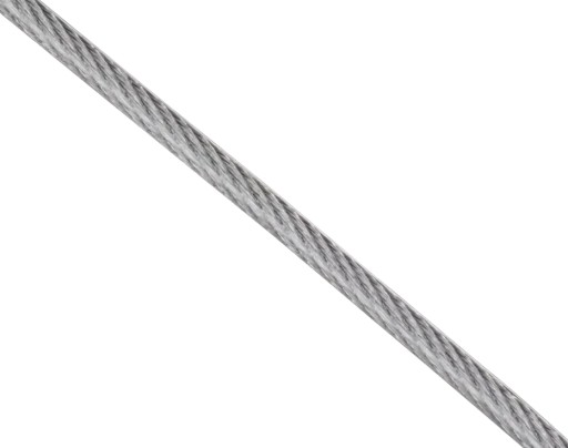 FI oceľové lano 2,0/3,0 mm v PVC plášti KOELNER 10 metrová cievka
