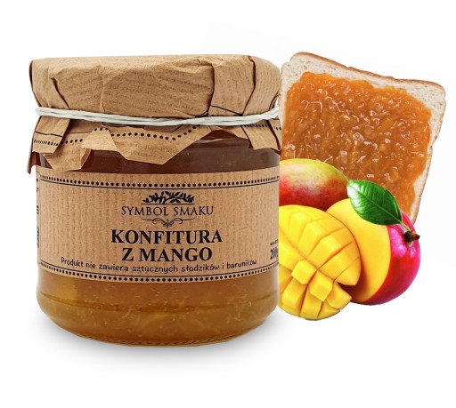 Symbol chuti - Domáci mangový džem - 200g