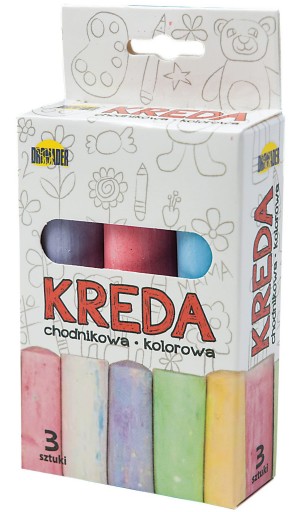 CESTNÁ KRIEDA - HRUBÁ - 3 ks TR-21158