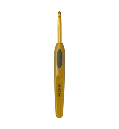 Háčik na háčkovanie Clover Soft Touch / veľkosť 5,0 mm