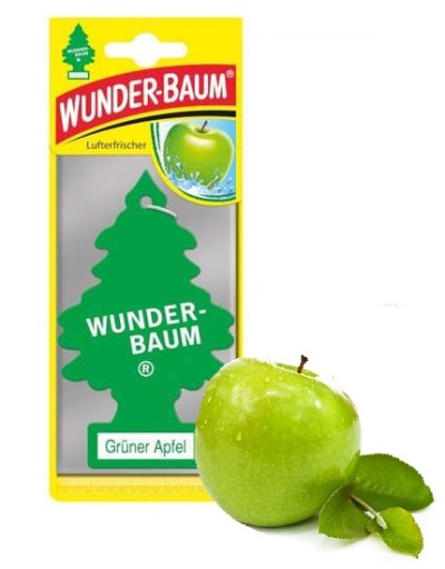 VIANOČNÝ STROMČEK WUNDER BAUM S VÔŇOU ZELENÉ JABLKO