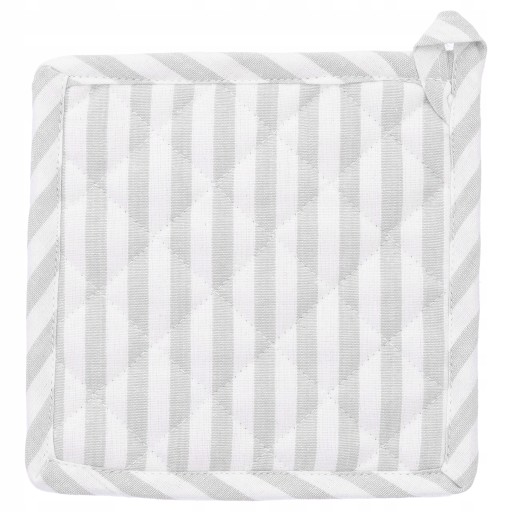 DRŽIAK NA HRNEC bavlnený stojan 20x20cm ochranné držadlo šedé chápadlo